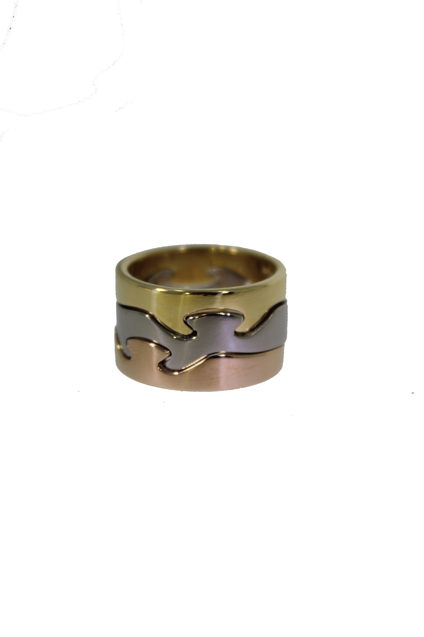 Georg Jensen Fusion Gold Ring 3-teilig