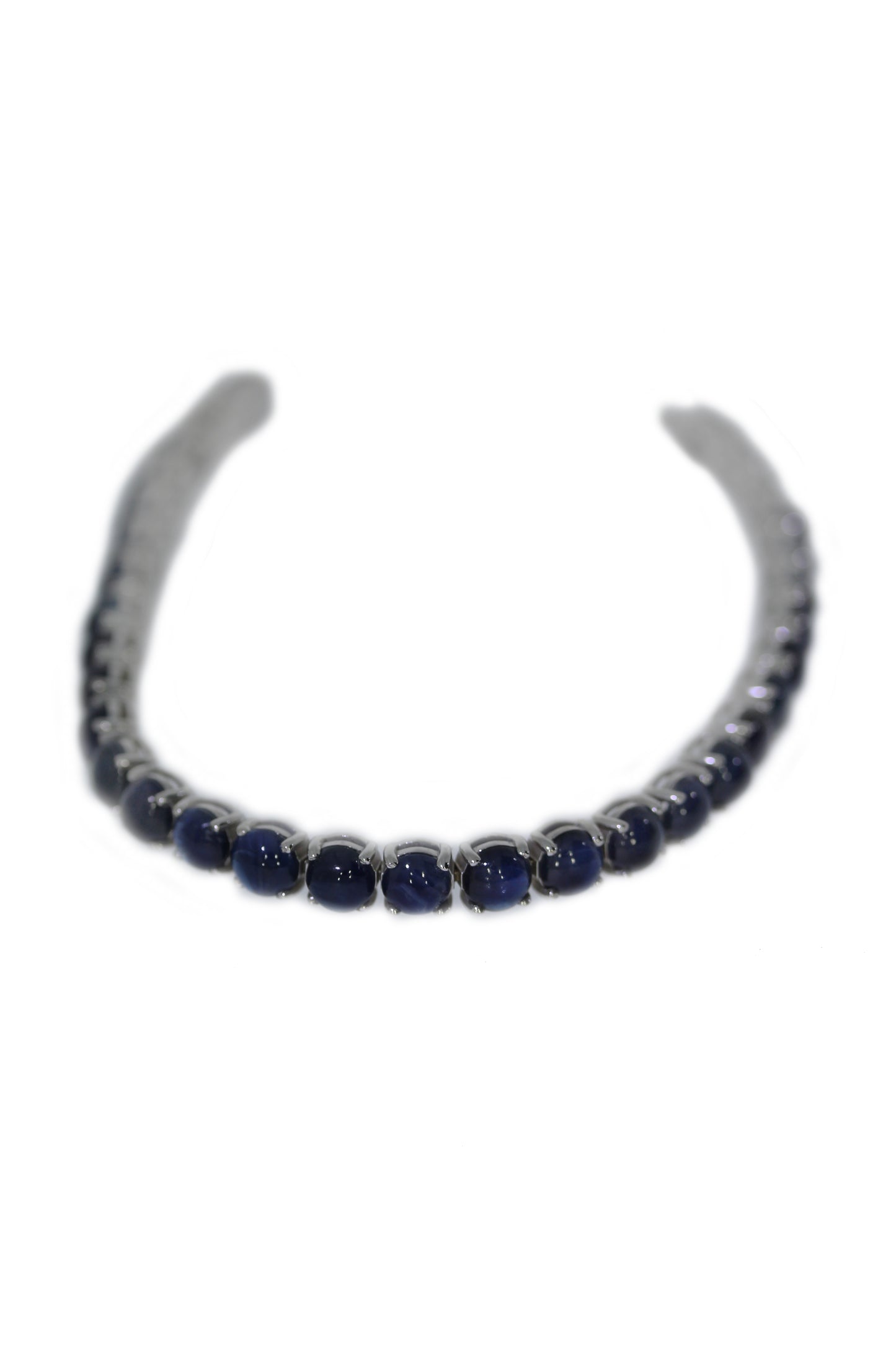 Saphir Weißgold Armband