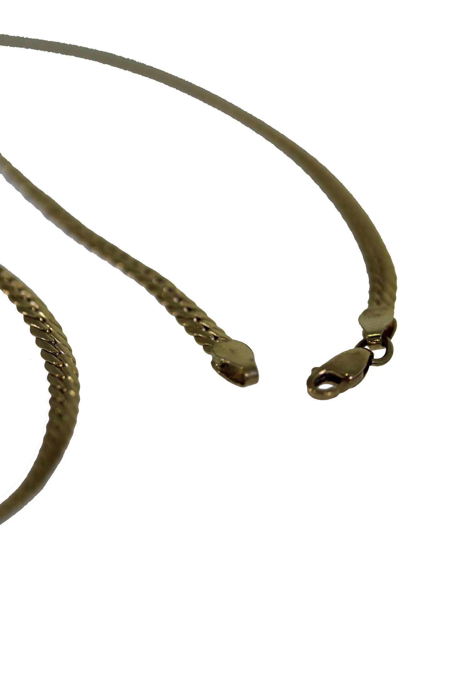 Gold Collier mit drei Elefanten