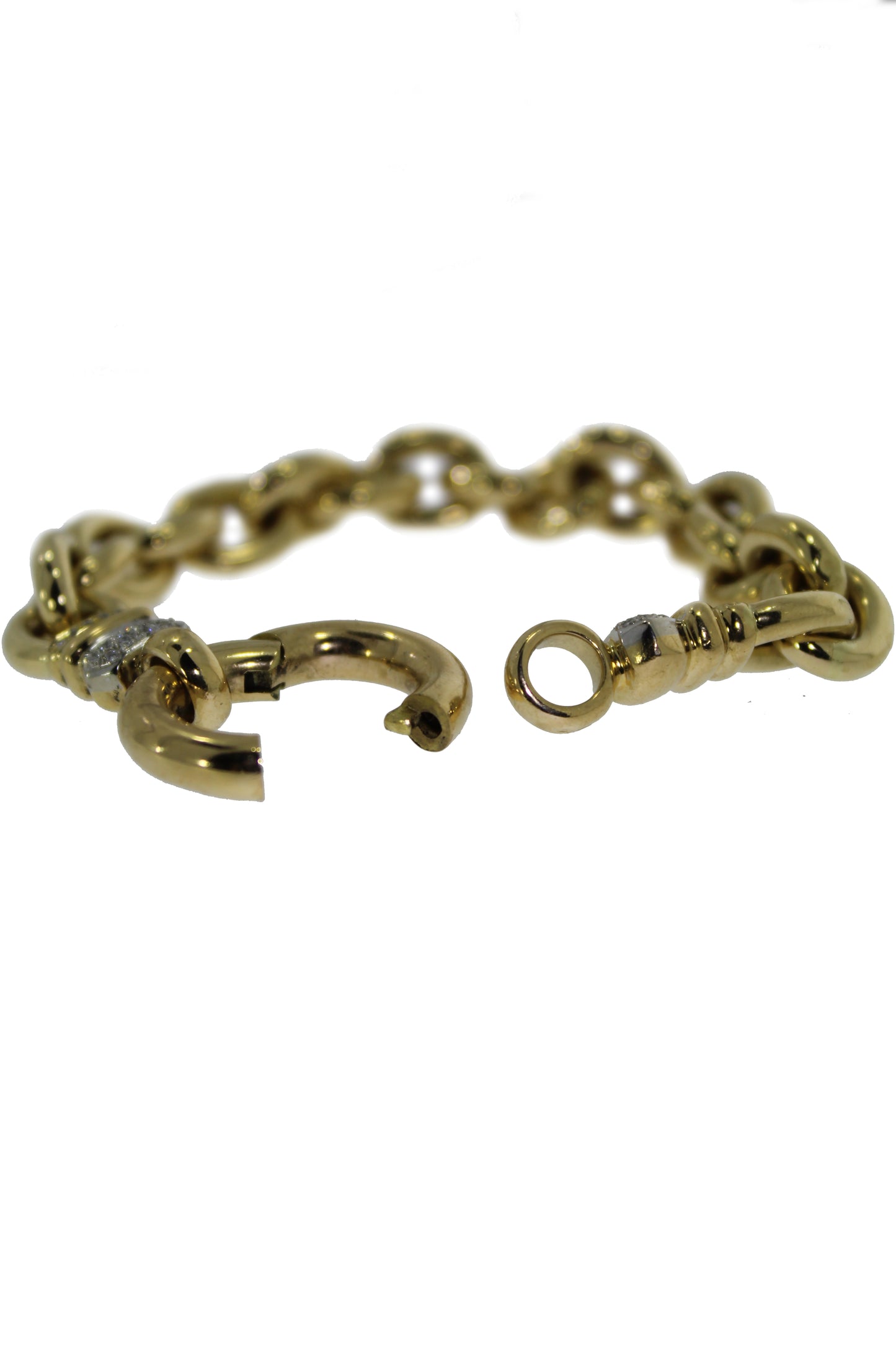 Halbmassives Gold Armband