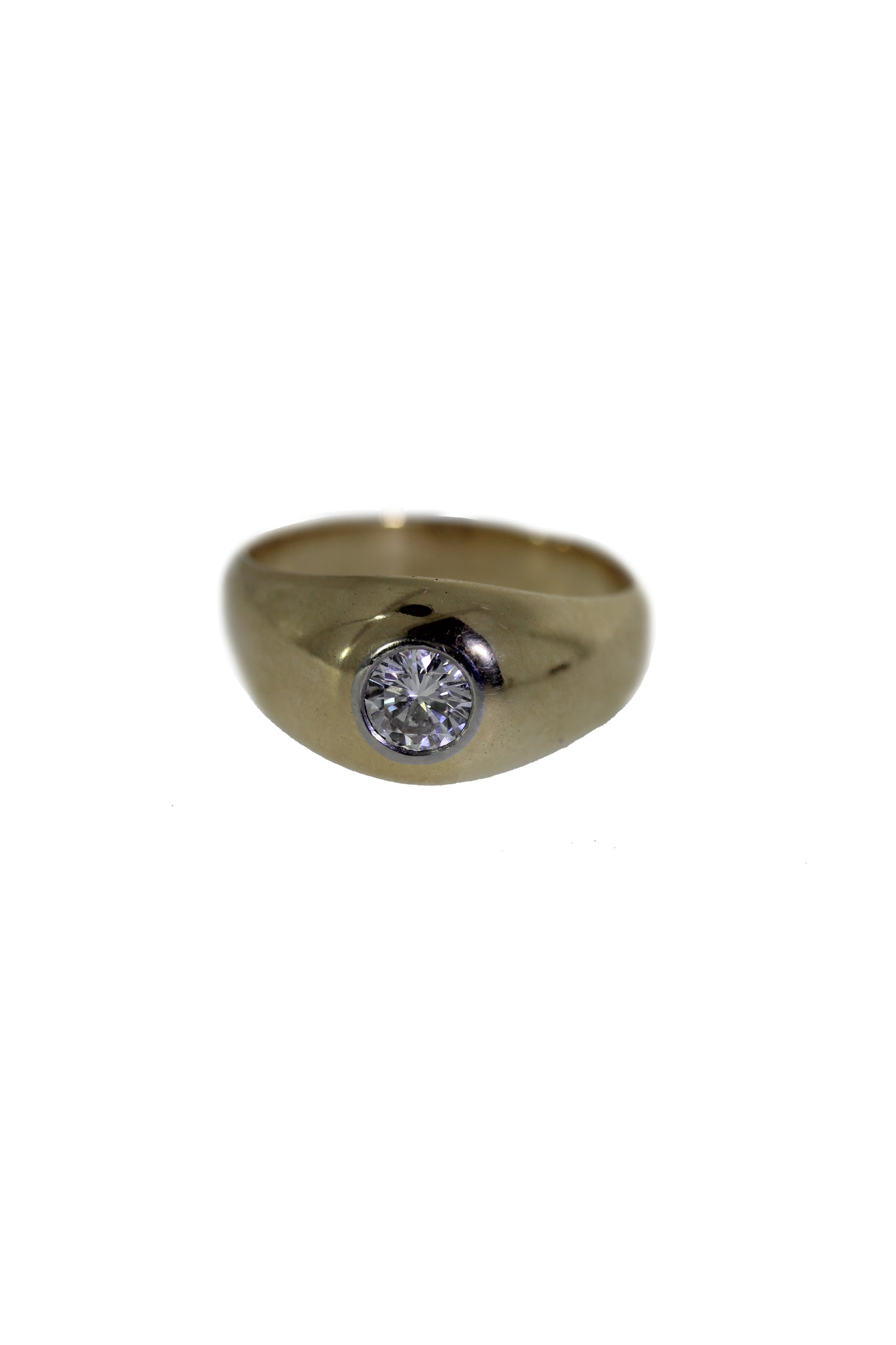 Solitär Brillant Ring