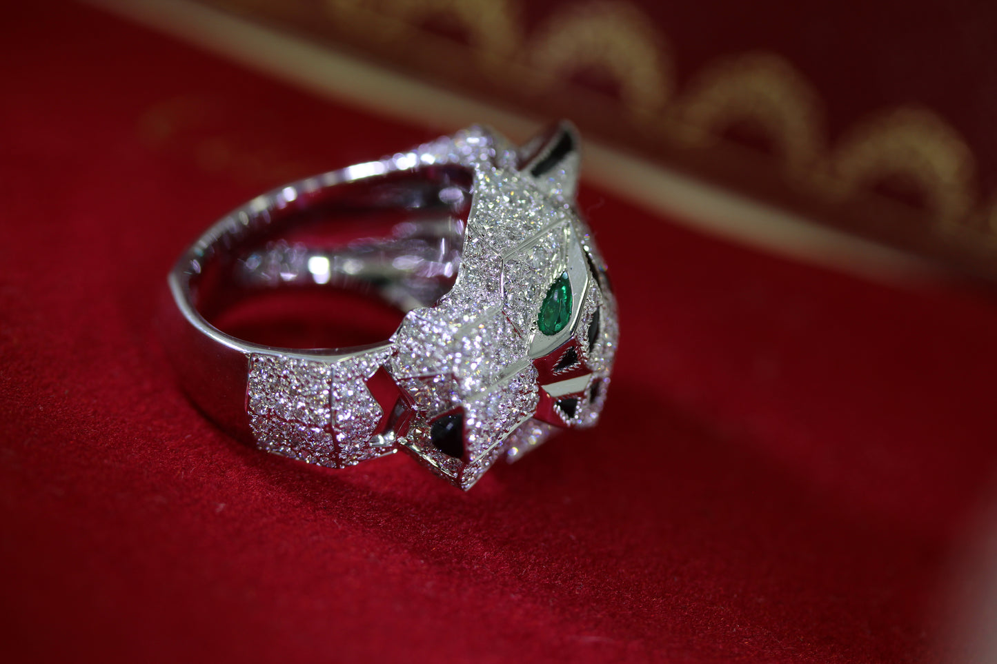 Cartier Panthère Weißgold Brillant Ring