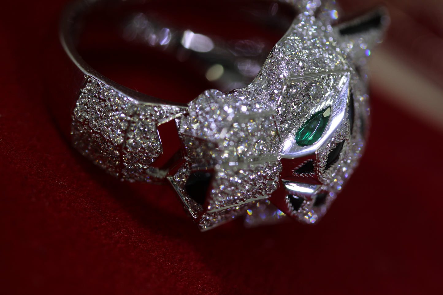 Cartier Panthère Weißgold Brillant Ring