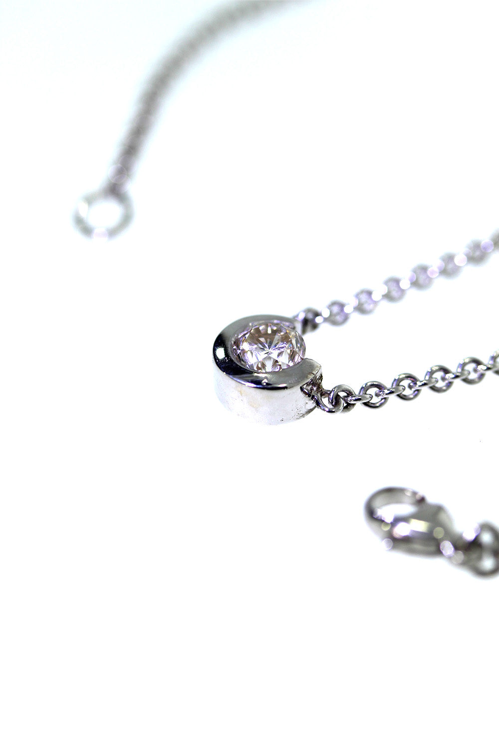 Solitär Brillant Collier