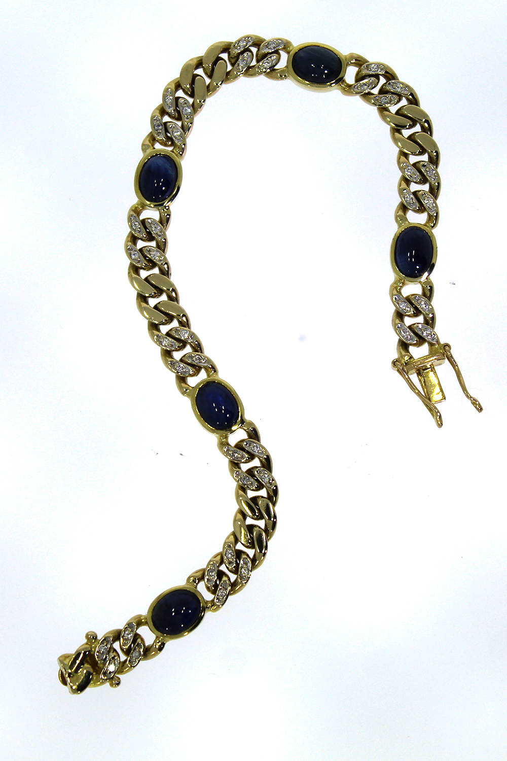 Saphir Panzerarmband