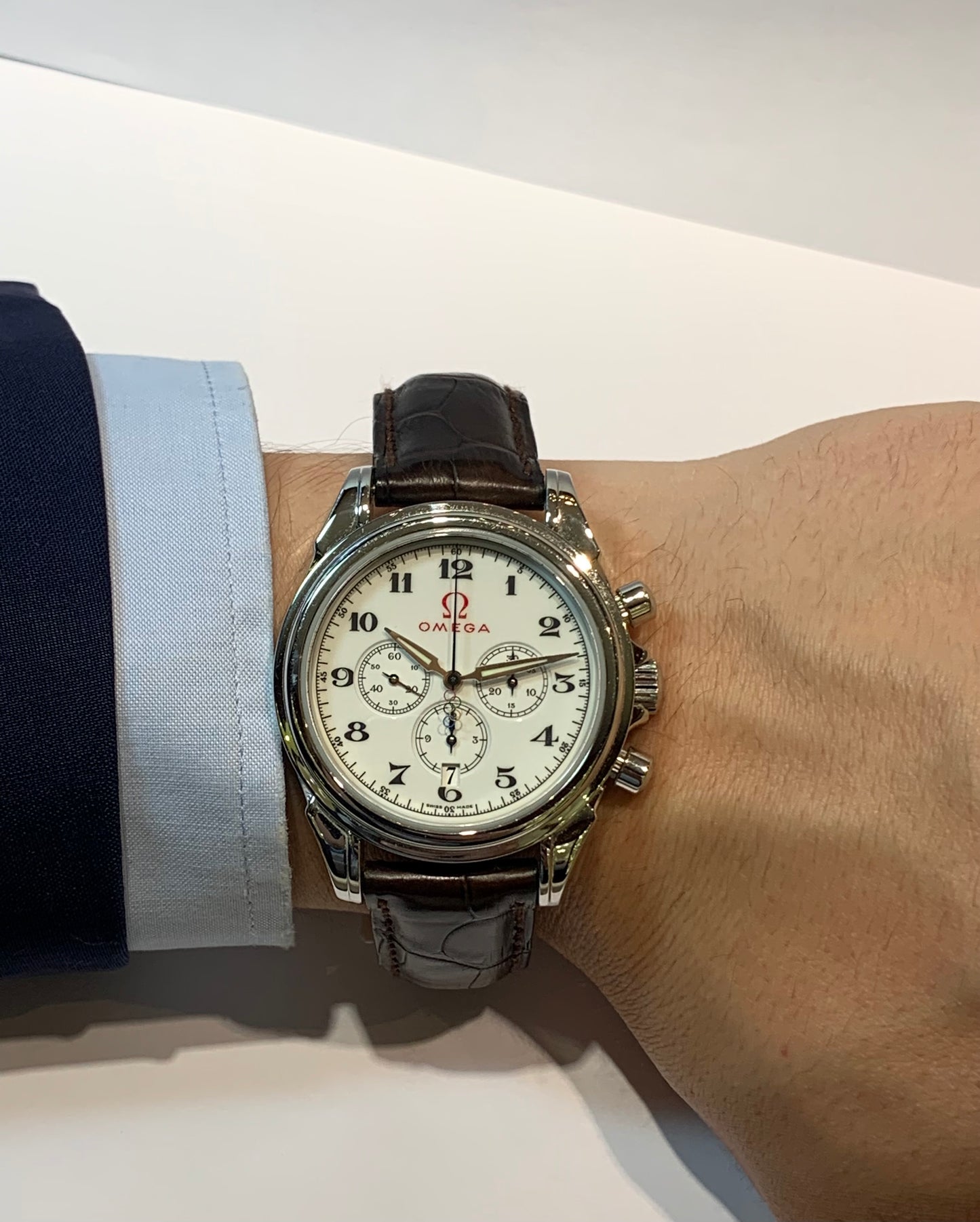 Omega De Ville Olympic Chronograph 4846.20.32 41mm Automatik