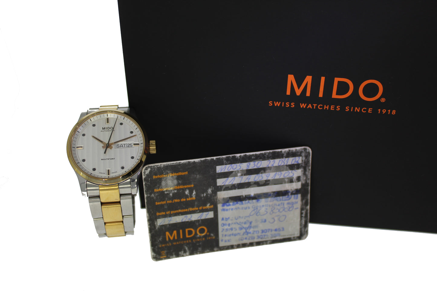 Mido-Multifort Day Date