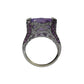 Amethyst-Pink Saphir- Brillant Ring