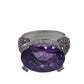 Amethyst-Pink Saphir- Brillant Ring