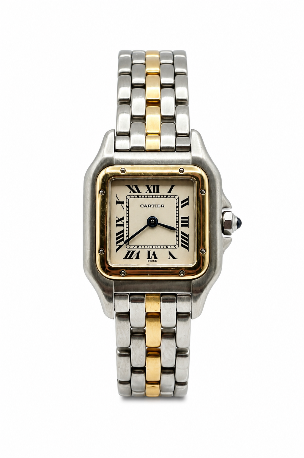 V4852aCartierPanthereausStahlund750Gelbgold