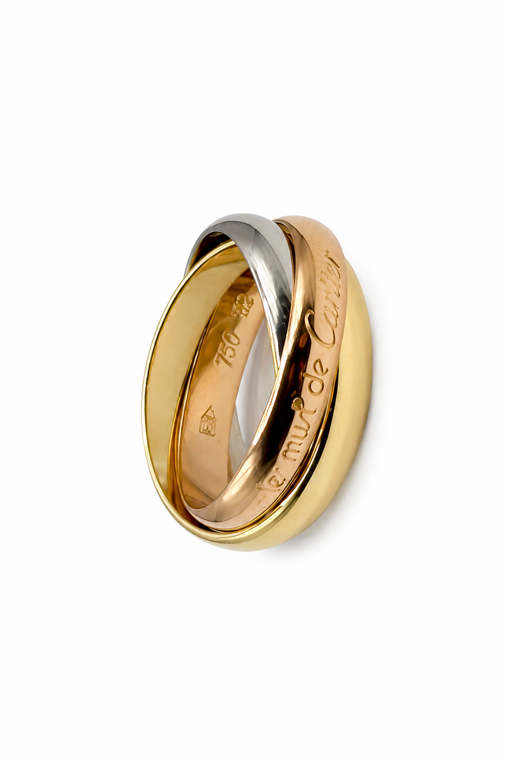 V4897aCartierTrinityRingaus750TricolorGold